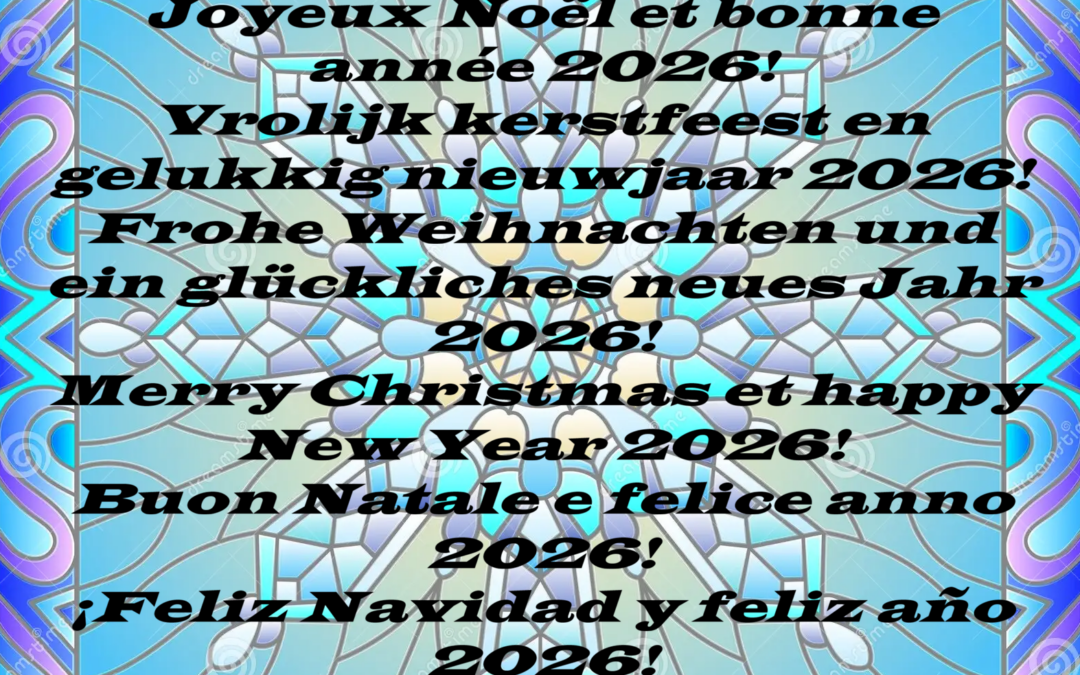 De Joyeuses fêtes de fin d&rsquo;année